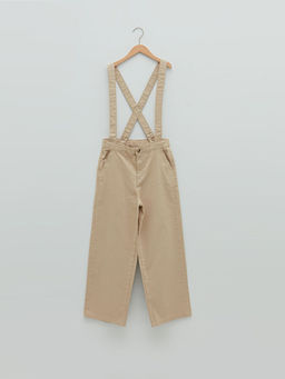 Basic Geni? Pa?a Gabardin K?z ?ocuk Pantolon