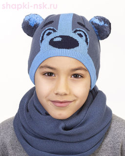 F 152 Шапка для мальчика (54-56)