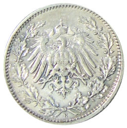 1/2 марки 1906 года E Германия