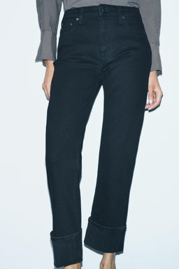 ZW COLLECTION SLIM MID-WAIST JEANS - Zara фото 2