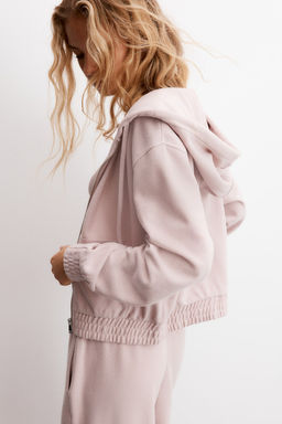 Chaqueta de punto con capucha y cremallera - H&m фото 5