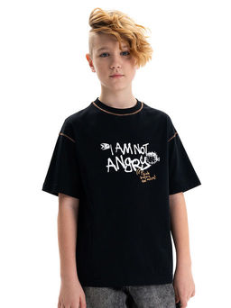 PELICAN, футболка для мальчиков, Черный  фото 3