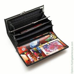 Большой женский кожаный кошелек Sergio Valentini СВ 6006-035  фото 2