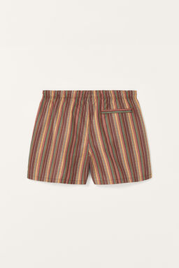 STRIPED LIMITED EDITION MID-LENGTH SWIMMING TRUNKS - Zara фото 4