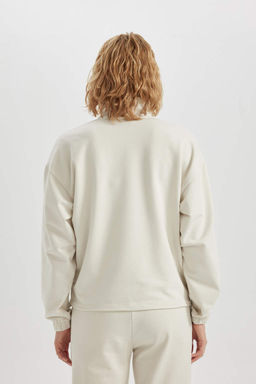 DeFactoFit Толстовка премиум-класса для спортсменов со стандартным кроем и воротником-стойкой  фото 6