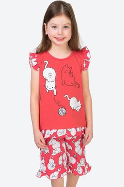 Хлопковая пижама для девочки Bonito  фото 3