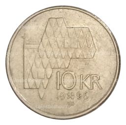 10 крон 1996 года Норвегия