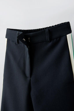 TROUSERS WITH SIDE TAPING - Zara фото 8