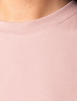 Футболка из премиального хлопка со спущенным плечом - Vilatte фото 2