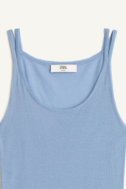 TOP TIRANTES LIMITED EDITION / Azul / Lavanda - Zara фото 3