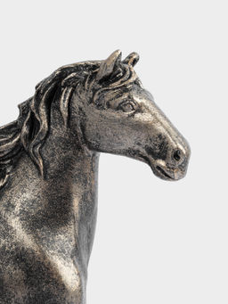 Статуэтка, 18 см, полирезин, бронзовая, Бегущий конь, Horse - Anna lafarg фото 3