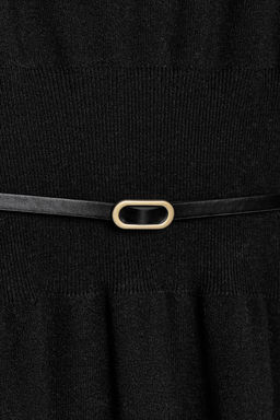 VESTIDO MIDI CINTUR?N / Negro - Zara фото 10