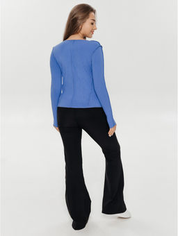 Лонгслив женский Эмма (лазурь)