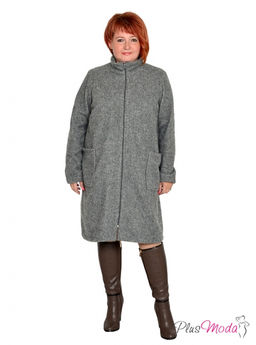 Жакет-дубленка Модель №1315 размеры 44-84 - Plusmoda фото 9