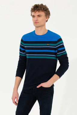 Erkek Lacivert Sweatshirt