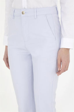 Женские голубые брюки из плотной ткани - U.s. polo assn фото 6