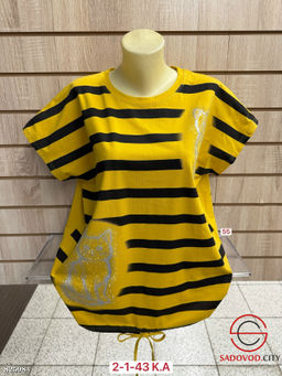 Футболка женская в полоску