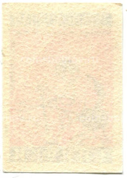 Этикетка спичечная Родословная спички № 4 фабрика Красная звезда