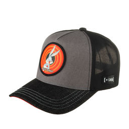 Бейсболка CAPSLAB арт. CL/LOO10/1/PCT/VBU Looney Tunes Bugs Bunny (серый / черный)