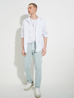 Мужские брюки зауженного кроя - Mossmore фото 30