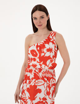 K_rm_z_ Comfort Fit Dokuma Elbise - Pierre cardin фото 2