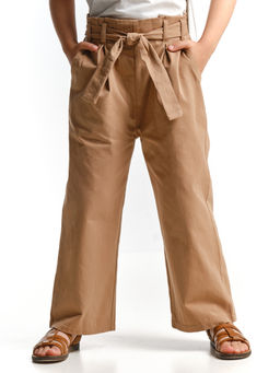 Брюки для девочки прямого кроя UD 7157 св.серый - Mini maxi фото 9