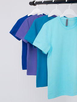 Футболка детская кулирка "Детство" ассорти