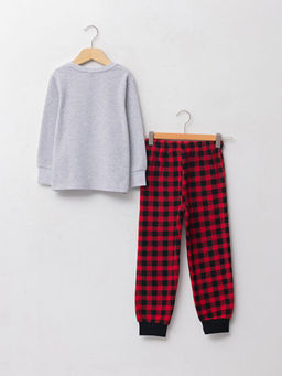 Bisiklet Yaka Y?lba?? Temal? Uzun Kollu Erkek ?ocuk Pijama Tak?m? - Waikiki фото 2