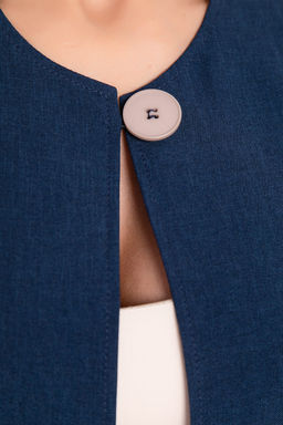 Жакет Паулита (синий) Б8764 - Lt collection фото 7