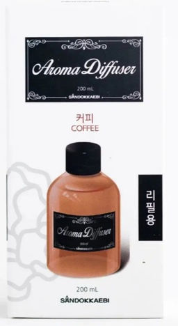 Наполнитель для аромадиффузора кофе (запаска) . -Aroma diffuser refill coffee. 200мл