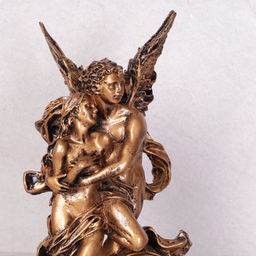 Часы статуэтка Ангел с девушкой 28 см / Z003A /уп 24/ - Галеонтрейд фото 2