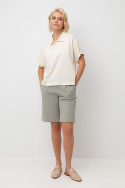 ЕВТ 4138/лесной туман шорты жен