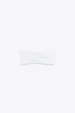 INTERLOCK BANDEAU TOP - Zara фото 16