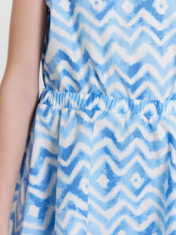 Сарафан для девочек с принтом зигзаги - Mark formelle фото 7