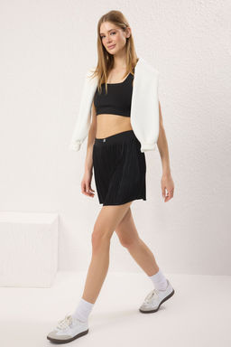 TRENDYOLMILLA Siyah Micro Sort & Bermuda THMSS25SR00004 фото 2