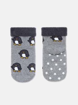 Цена за 2 пары. Носки Теплые CONTE-KIDS SOF-TIKI Махровые носки с отворотом и антискользящей стопой - Conte elegant фото 6