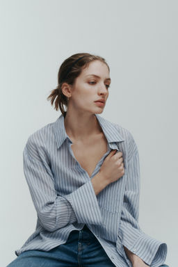 Camisa oversize - H&m фото 3