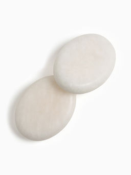 Камни для СПА 6×8 белый мрамор, 4 шт.