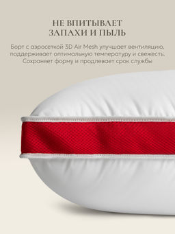 Подушка "COMBI RELAX" с двумя валиками с гречневой лузгой 45х65, ЕС-3134