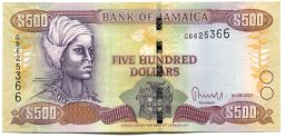 500 долларов 2021 года Ямайка