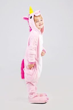 Пижама кигуруми розовый Единорог (детская)
