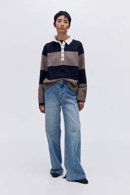 Jersey con cuello camisero - H&m фото 4