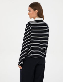 Lacivert Comfort Fit Sweatshirt - Pierre cardin фото 5