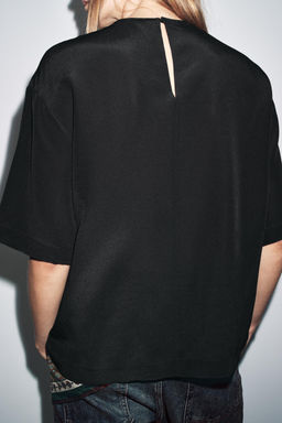 TOP 100% SILK ZW COLLECTION LIMITED EDITION - Zara фото 3