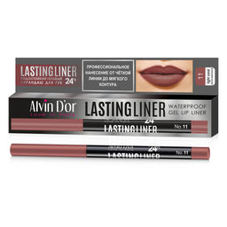 Alvin Dor P-15 Карандаш для губ гелевый водостойкий LASTINGLINER тон 11 светло-коралловый 0,29г