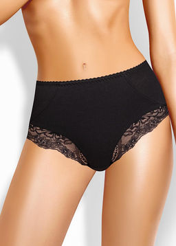 U1190 Трусы жен. Кружево хлопок (ЧЗ)