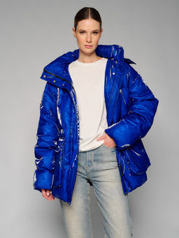 Куртка женская 12411-22035 blue - Eleganzza фото 4