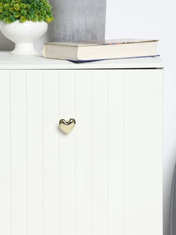 Ручка-кнопка CAPPIO HEART, цвет золото