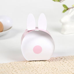 Цена за 10 шт. Формовая коробочка для яйца «Кролик» на пасху, 31 х 25,6 см.