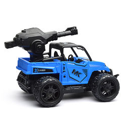 Машина с водяной пушкой, р/у, увет синий, 27 MGz, в коробке